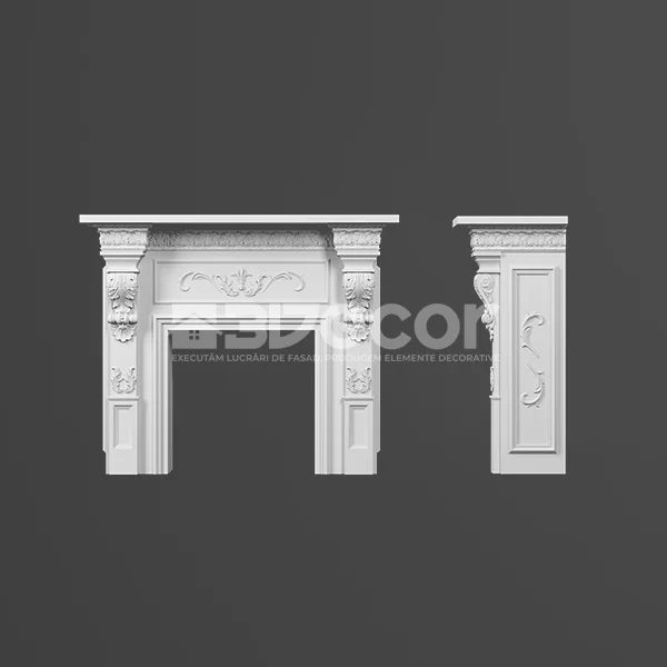 Cămin decorativ model C03 pentru integrare arhitecturală