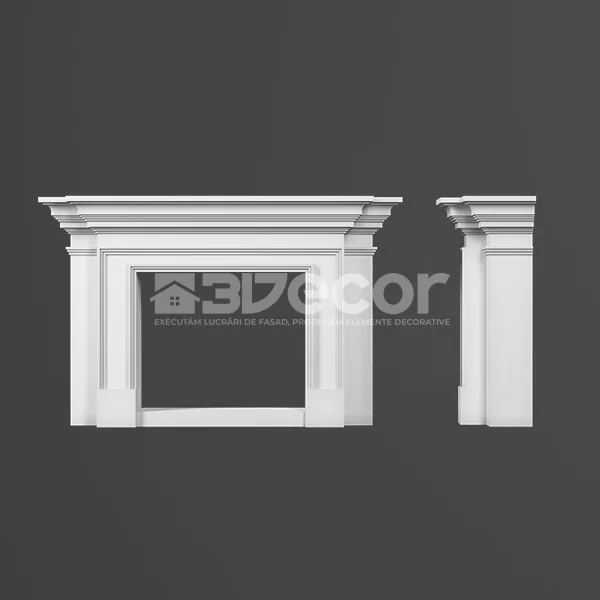 Cămin decorativ model C05 pentru integrare arhitecturală