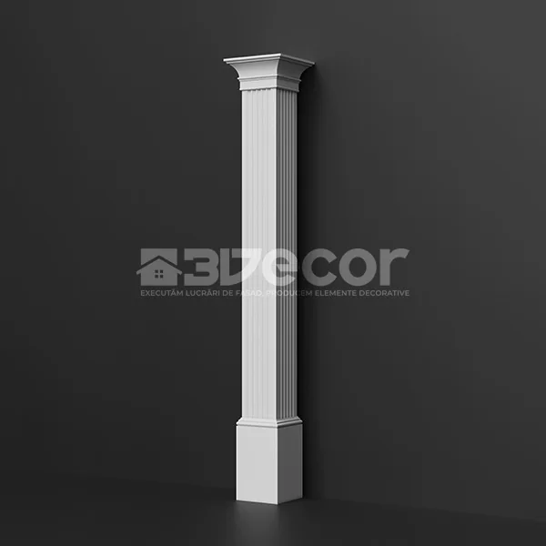 Coloană decorativă model C04 pentru integrare arhitecturală