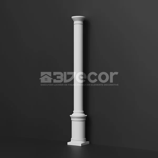 Coloană decorativă model C10 pentru integrare arhitecturală