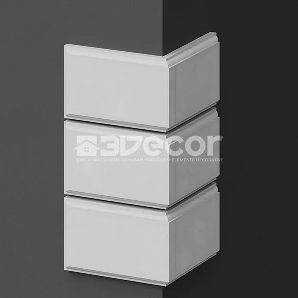 Colțar decorativ model C02 pentru integrare arhitecturală
