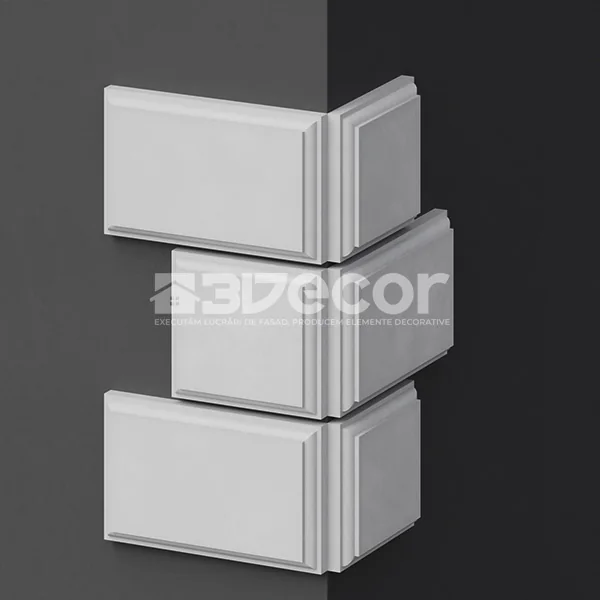 Colțar decorativ model C03 pentru integrare arhitecturală