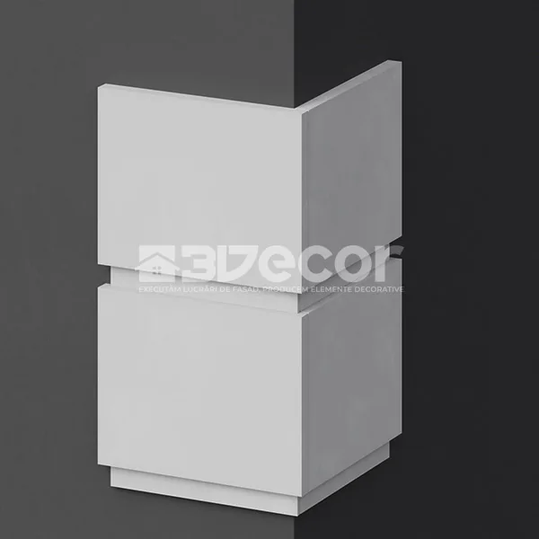 Colțar decorativ model C08 pentru integrare arhitecturală