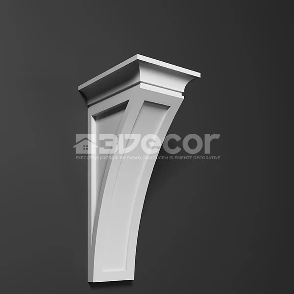 Consolă decorativă model P04 pentru integrare arhitecturală