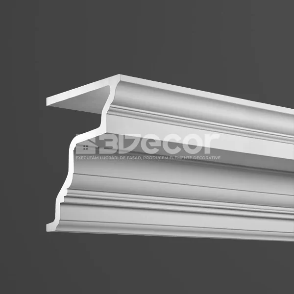Cornișă decorativă model C03 pentru integrare arhitecturală