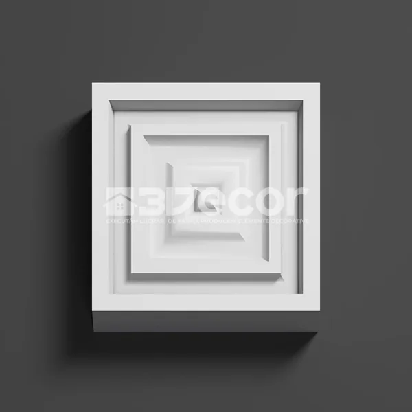 Ornament decorativ model O03 pentru integrare arhitecturală