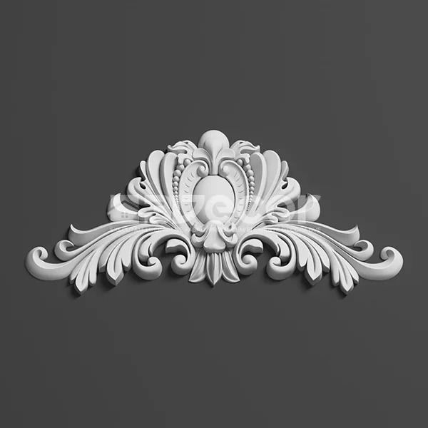 Ornament decorativ model O04 pentru integrare arhitecturală