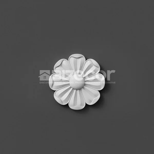 Ornament decorativ model O08 pentru integrare arhitecturală