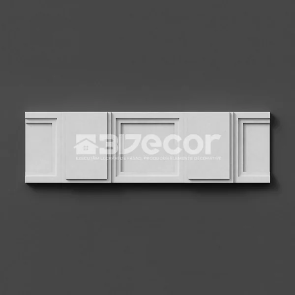 Ornament decorativ model O09 pentru integrare arhitecturală