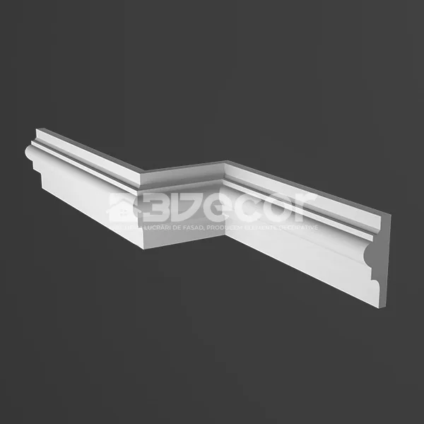 Profil molding model M03 pentru integrare arhitecturală
